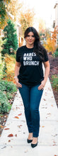 BABES THAT BRUNCH DISTRESSED TEE