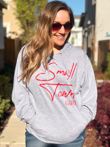SMALL TOWN GIRL PULLOVER HOODIE