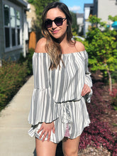 LA BREE OFF THE SHOULDER ROMPER