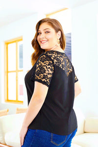 DELICATE BALANCE LACE TOP