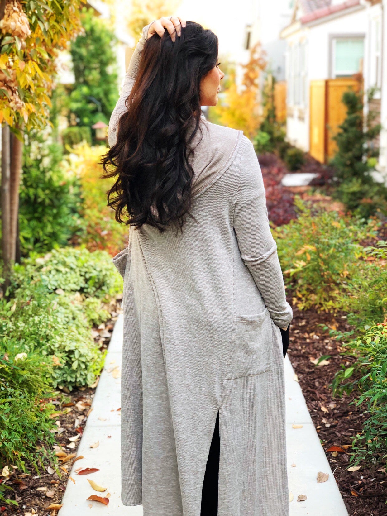 Long cardigan ankle length online