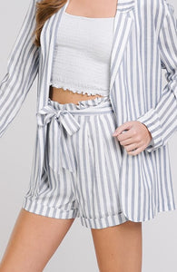LUCY STRIPED SHORTS