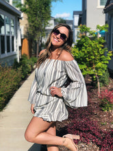 LA BREE OFF THE SHOULDER ROMPER