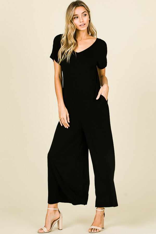 X MARKS THE SPOT POCKETED JUMPSUIT – HER STORY CLOTHING CO