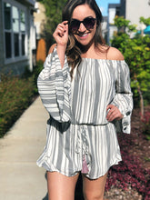 LA BREE OFF THE SHOULDER ROMPER