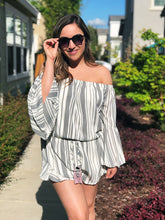 LA BREE OFF THE SHOULDER ROMPER